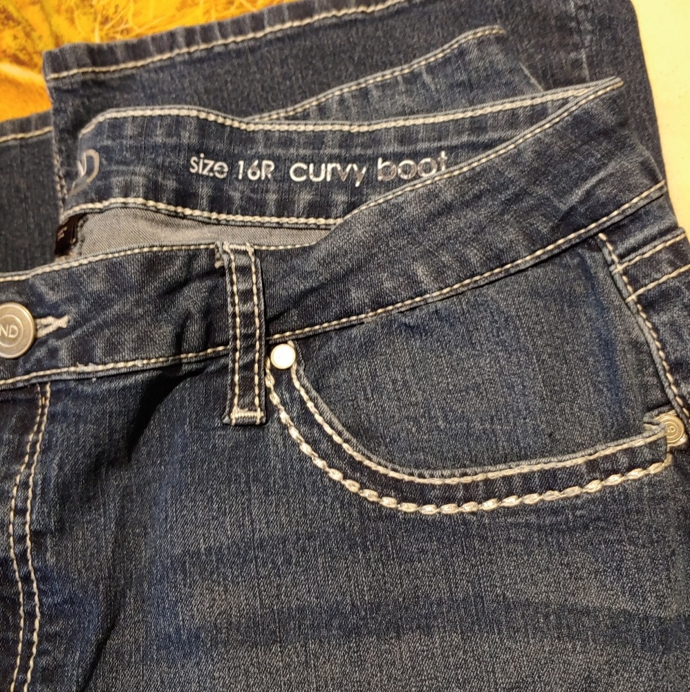 New directions boot cut jean